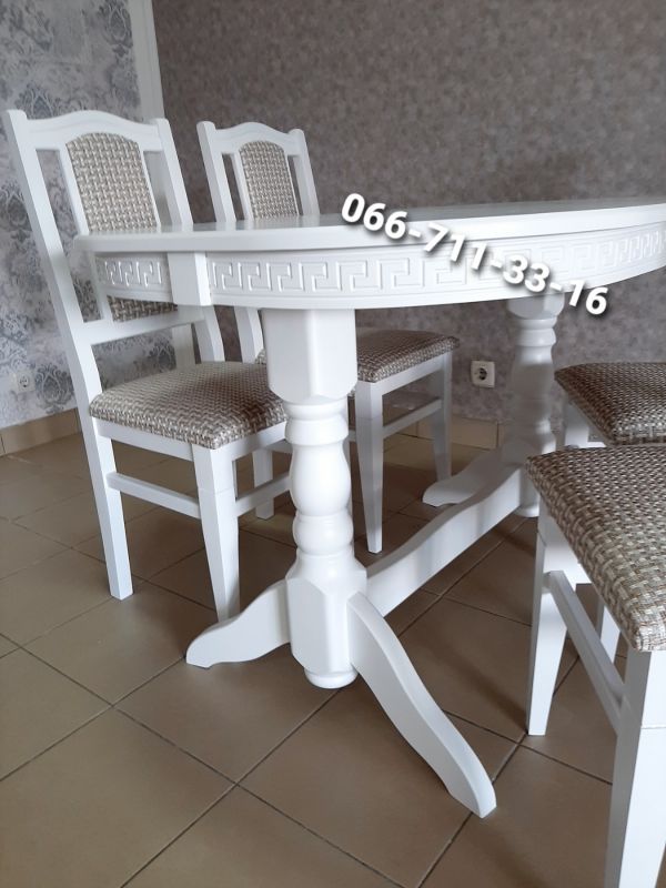 Обідній комплект ГОВЕРЛА / білий / Каліфорнія