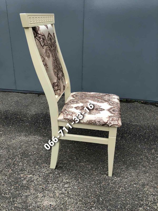 Стілець ВЕРСАЧЕ / слонова кістка / Шалімар