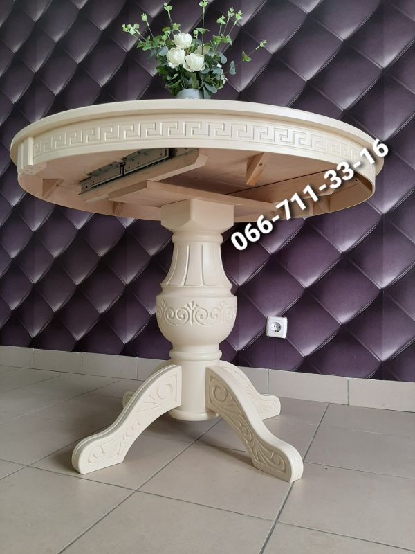 Стіл ПАЛЕРМО / слонова кістка