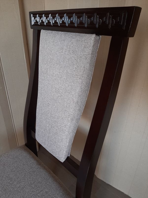 Стілець ВЕРСАЧЕ / горіх темний / Ультратекс-5