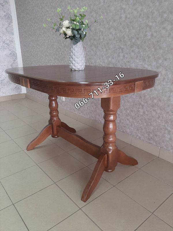 Стіл ГОВЕРЛА / горіх світлий