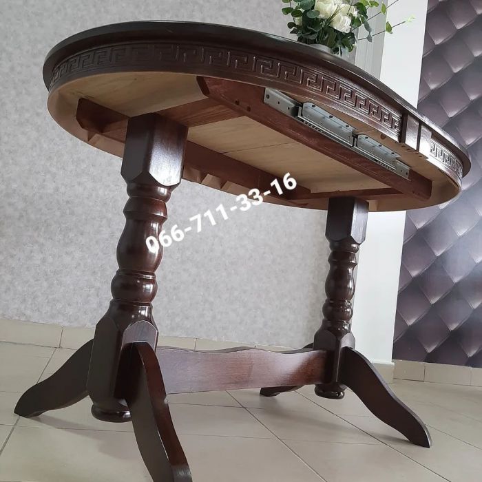 Стіл КАРПАТИ / горіх темний