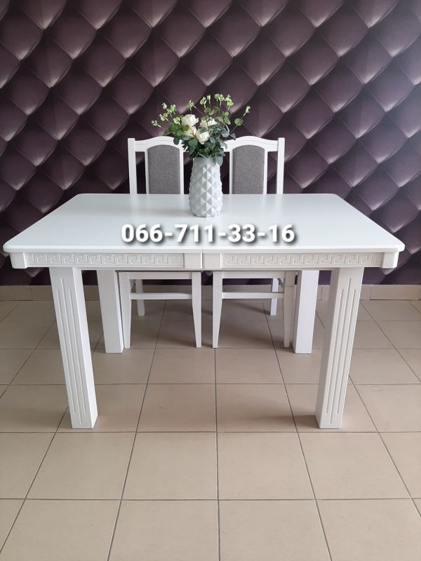 Стіл ЄВРОПА / білий