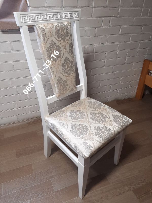 Стілець ВЕРСАЧЕ / білий / Джангл