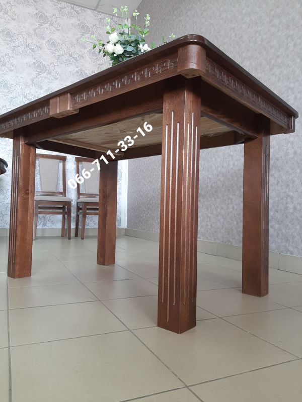 Стіл ЄВРОПА / горіх світлий