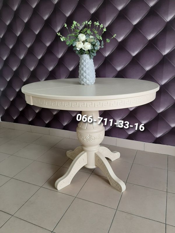 Стіл ПАЛЕРМО / слонова кістка