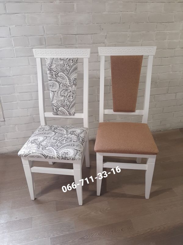 Стілець ВЕРСАЧЕ / білий / Ультратекс-3