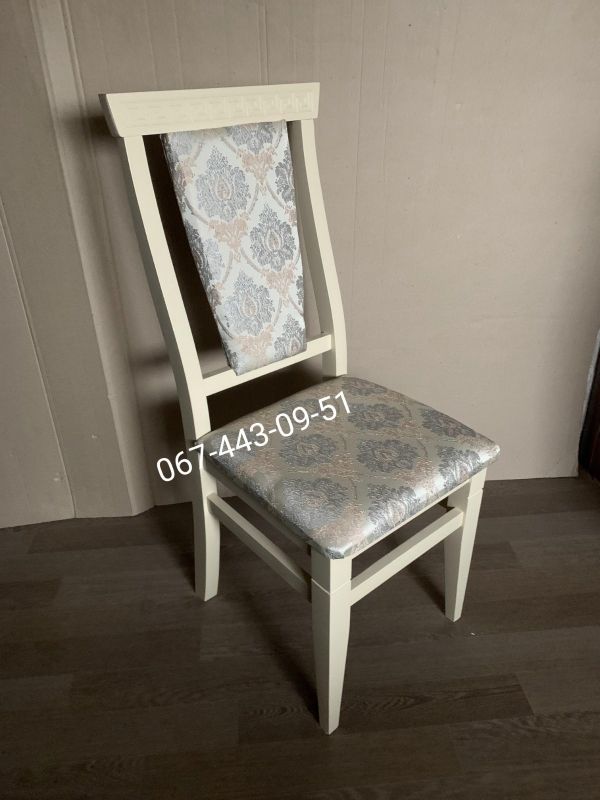 Стілець ВЕРСАЧЕ / слонова кістка / Джангл
