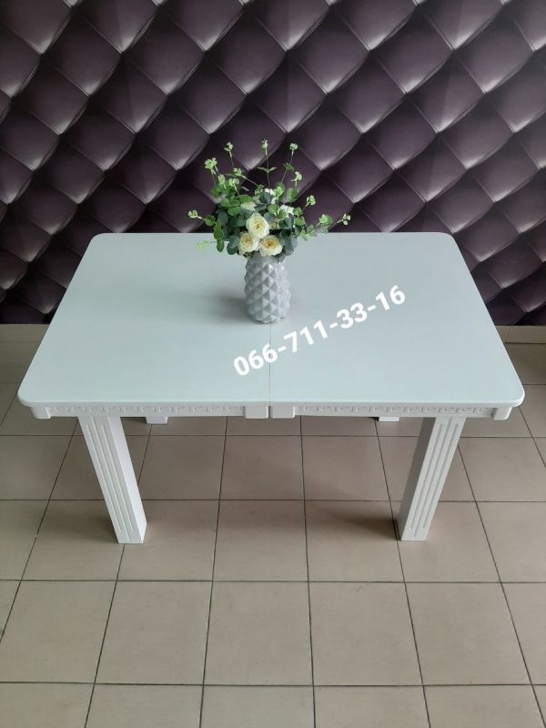 Стіл ЄВРОПА / білий