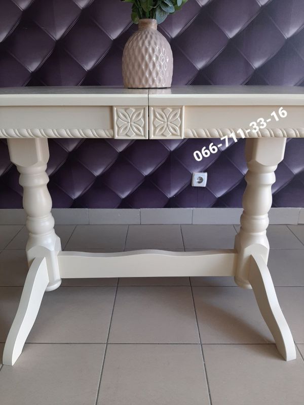 Стіл ЛЕО / слонова кістка