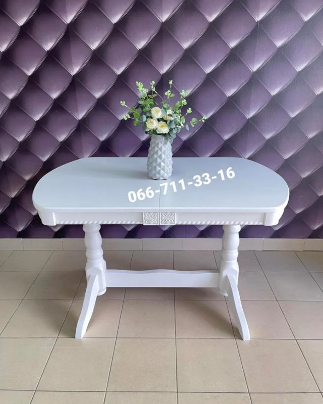 Стіл ЛЕО / білий