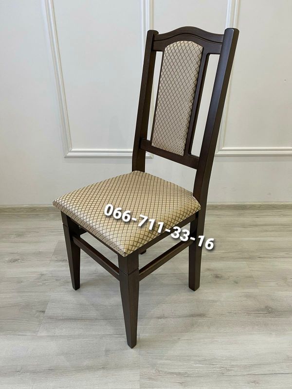 Стілець ФАРАОН / горіх темний / Ромб pln-2
