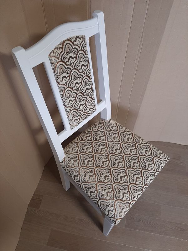 Стілець ФАРАОН / білий / Мідія Беж