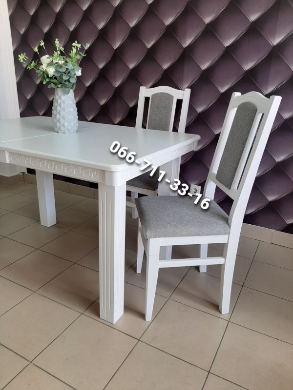 Стіл ЄВРОПА / білий