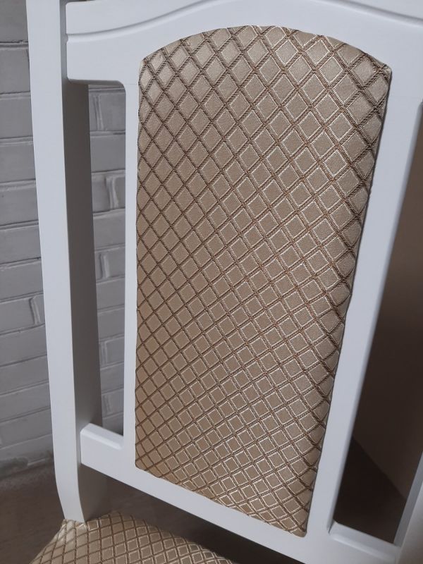 Стілець ФАРАОН / білий / Ромб pln-2