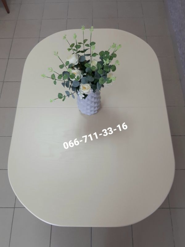 Стіл ГОВЕРЛА / слонова кістка