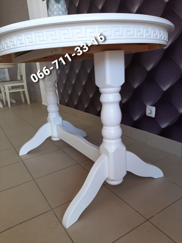 Стіл КАРПАТИ / білий