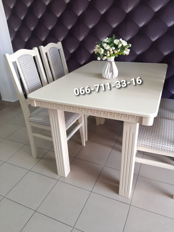 Обідній комплект ЄВРОПА / слонова кістка / Каліфорнія