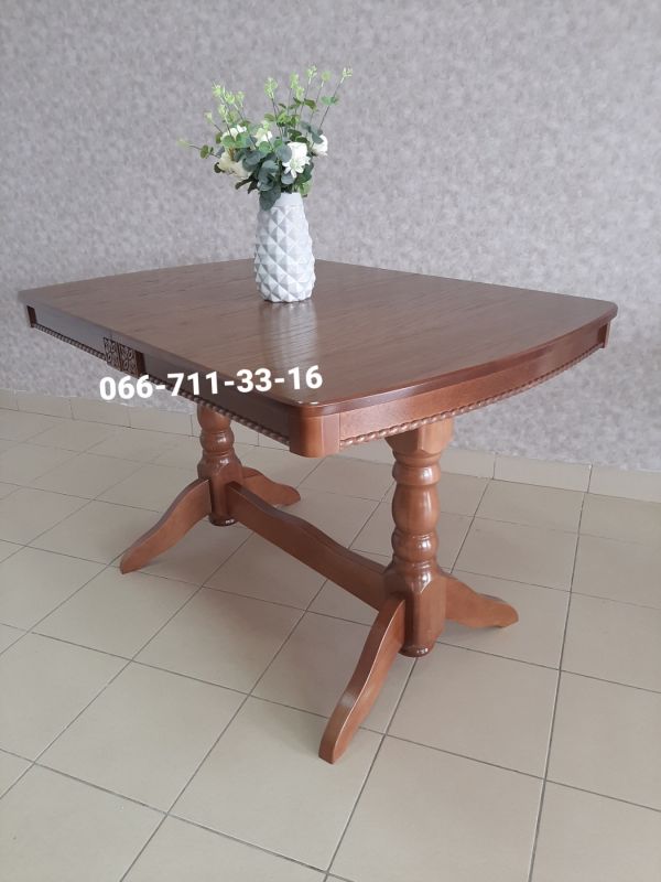 Стіл ЛЕО / горіх світлий