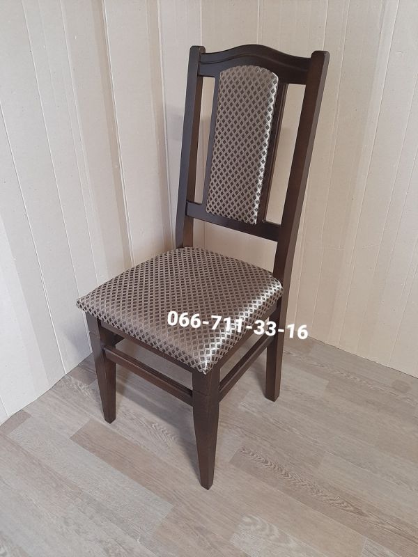 Стілець ФАРАОН / горіх темний / Ромб pln-4