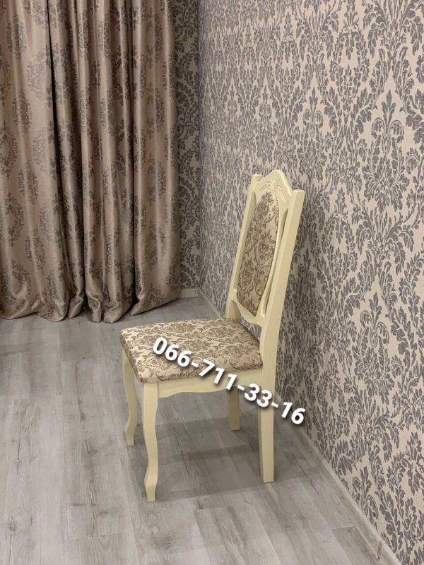 Стілець СЕНАТОР / слонова кістка / Новинка