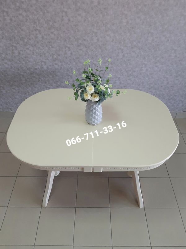 Стіл ГОВЕРЛА / слонова кістка