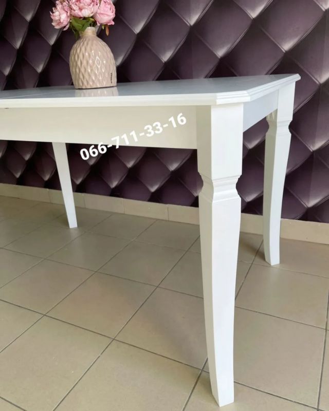 Стіл ПРАГА / білий