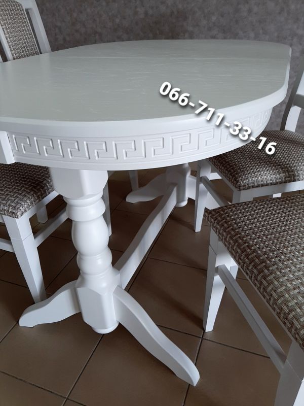 Обідній комплект ГОВЕРЛА / білий / Каліфорнія