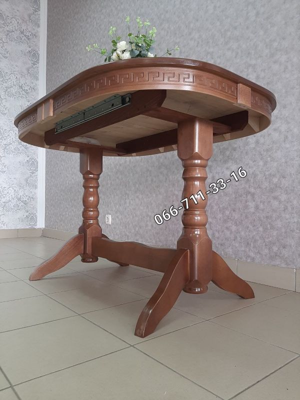 Стіл ГОВЕРЛА / горіх світлий