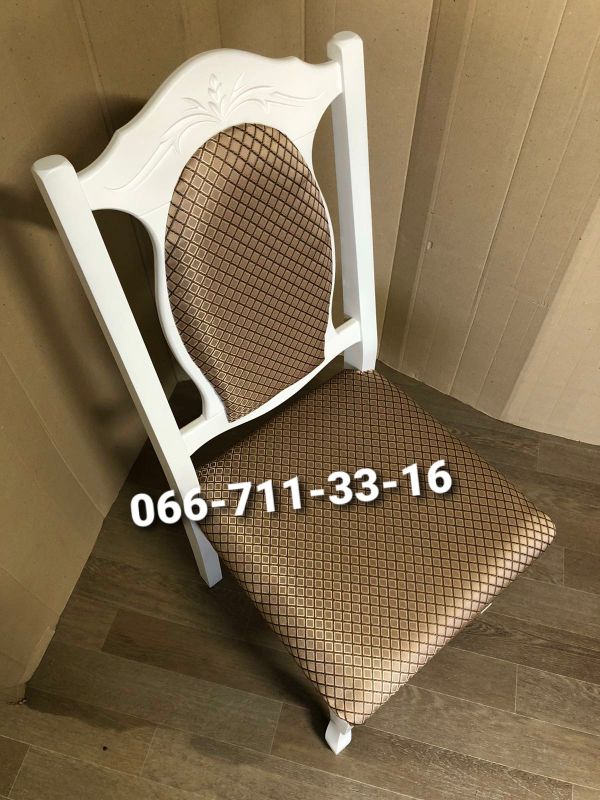 Стілець СЕНАТОР / білий / Ромб pln-3