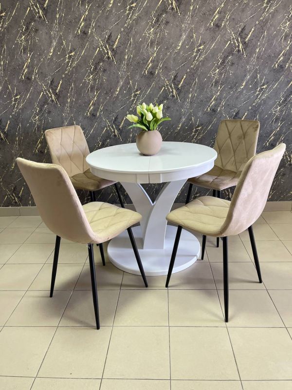 Стільчики PIADO беж-золотий