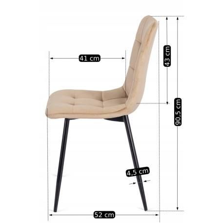 Стільчики MILA сірий