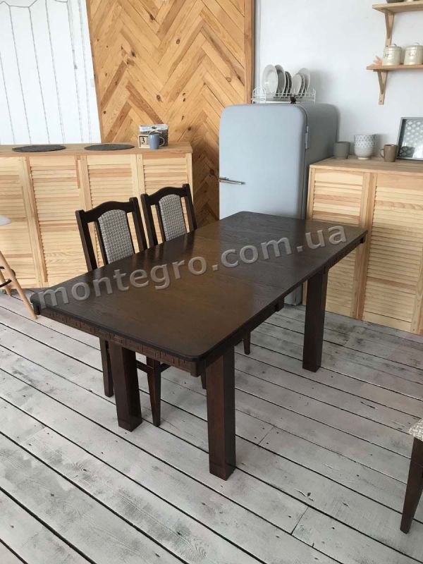 Стіл ЄВРОПА / горіх темний